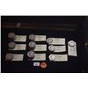 Image 1 : 1940-1949 WASHINTON SILVER QUARTERS - 1940 (4), (1941 (6), 1942 (11),1943 (10), 1944 (10), 1945 (5),