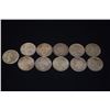 Image 2 : PEACE DOLLARS - 1922 (11), 1924 (1), 1925 (1) (13 PCS)