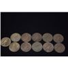 Image 3 : PEACE DOLLARS - 1922 (11), 1924 (1), 1925 (1) (13 PCS)