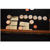 Image 1 : 1960-1964 WASHINGTON SILVER QUARTERS - 1960 (3), 1961 (7), 1962 (10), 1963 (5), 1964 (68) (93 PCS)