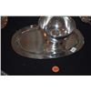 Image 1 : STERLING SILVER TRAY & FOOTED BOWL (427 GTW) (2 PCS)