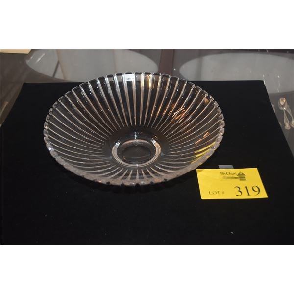 TIFFANY & CO. CRYSTAL BOWL (DOES NOT INCLUDE STAND)