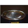 Image 2 : STERLING SILVER HAND HAMMERED TRAY (253 G) (DOES NOT INCLUDE STAND)