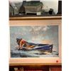 Image 2 : FRAMED OIL ON CANVAS; SIGNED TAGAMI '60 (24 3/4" x 18 3/4")