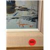 Image 4 : FRAMED OIL ON CANVAS; SIGNED TAGAMI '60 (24 3/4" x 18 3/4")