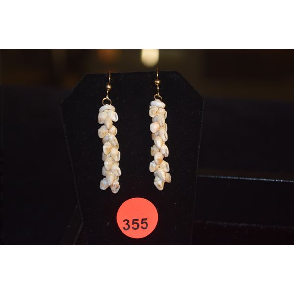 14K NI'IHAU SHELL EARRINGS