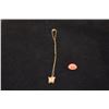 Image 1 : 14K BUTTERFLY PENDANT W/14K BOX CHAIN (18") (6.4 GTW)