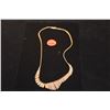 Image 1 : 14K ROSE GOLD, WHITE GOLD & YELLOW GOLD NECKLACE (16") (18.7 G)