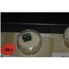 Image 3 : BLUE (3) & GREEN (1) TOPAZ GEM STONES (4 PCS)