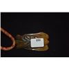 Image 5 : MING'S CARVED CICADA PENDANT ON SILK CORD W/14K BALE & CLASP