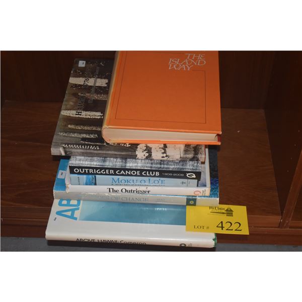 COLLECTION OF BOOKS ON HAWAII (7 PCS)