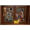 Image 1 : JAPANESE DOLLS IN GLASS CASES