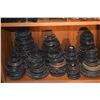 Image 3 : LARGE LOT ASSORTED WOOD STANDS (78 PCS)