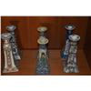Image 2 : COLLECTION OF CANDLESTICK HOLDERS (6 PCS)