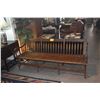 Image 2 : 78 1/2" ANTIQUE DEACON'S BENCH