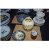 Image 6 : MIXED LOT: ASSORTED PLATES, BOWLS, VASE, CANISTER, MATS (33 PCS) (DOES NOT INCLUDE STANDS)