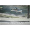 Image 4 : VINTAGE PRINTS: ALA WAI BOAT RIDE, RANCH HOUSE & THE OLD HONOLULU STADIUM BY PIMENTAL (3 PCS)