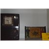 Image 1 : VINTAGE CLOCK/RADIO (BAKELITE) & VINTAGE CHINESE PROPAGANDA MANTLE CLOCK