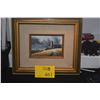 Image 1 : FRAMED OIL PAINTING; SIGNED ARNOLD (14 1/2" X 12 1/2")