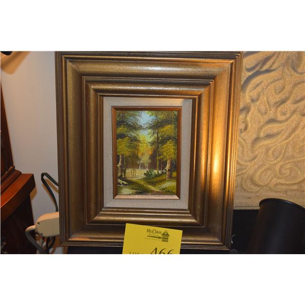 FRAMED PAINTING (13" X 15")