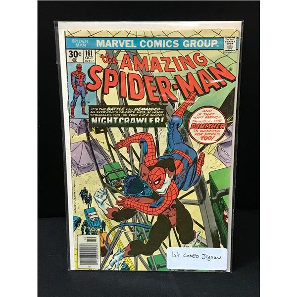 THE AMAZING SPIDERMAN #161 1ST JIGSAW CAMEO - MARVEL COMICS