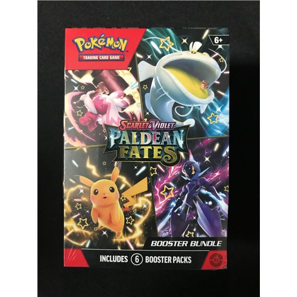 POKEMON TCG SCARLET & VIOLET PALDEAN FATES BOOSTER BUNDLE