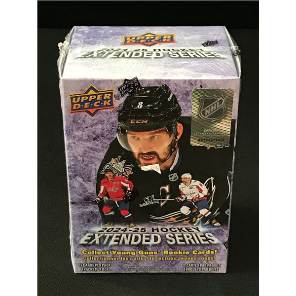 2024-25 UPPER DECK HOCKEY EXTENDED SERIES SEALED BOX