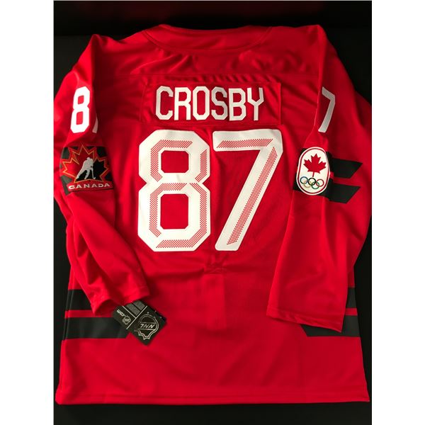 SIDNEY CROSBY 2026 TEAM CANADA  OLYMPIC HOCKEY JERSEY