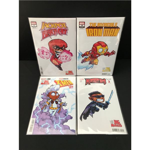 LOT OF 4 MARVEL COMICS
