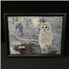 Image 1 : DANIEL RADCLIFFE SIGNED AND FRAMED 11X14 3D OWL - KB COA