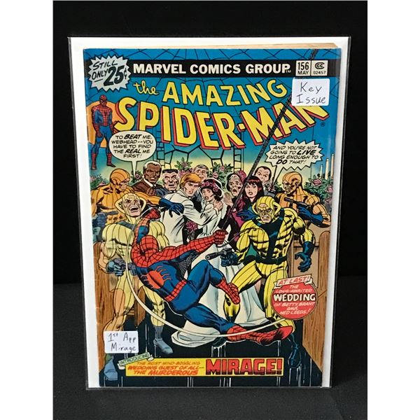 THE AMAZING SPIDERMAN #156 1ST APP MIRAGE - MARVEL COMICS