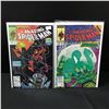 Image 1 : LOT OF 2 AMAZING SPIDERMAN COMICS #310-311 - MARVEL COMICS
