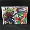 Image 1 : LOT OF 2 AMAZING SPIDERMAN COMICS #313 & #317 - MARVEL COMICS