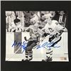 Image 1 : WAYNE GRETSKY AND MARIO LEMIEUX DUAL SIGNED 8X10 - ACE COA