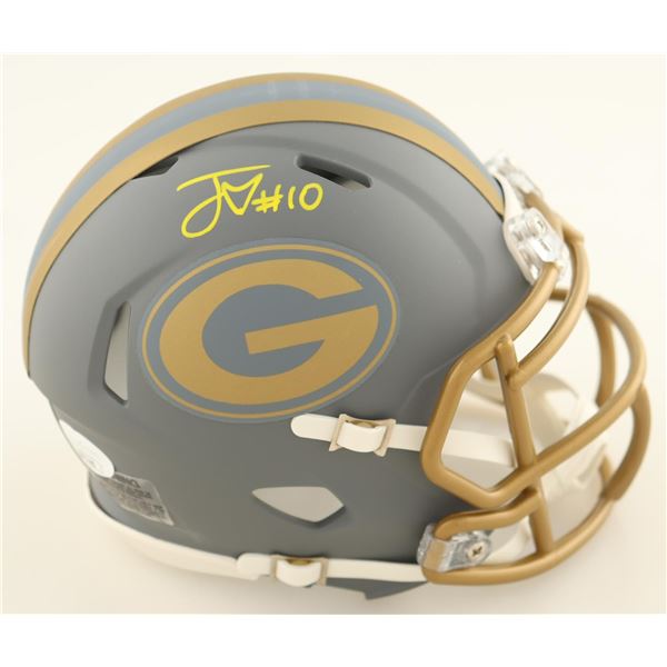 JORDAN LOVE SIGNED Green Bay FULL SIZED HELMET - JSA COA