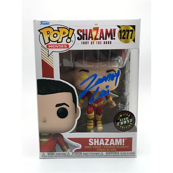 ZACHARY LEVI SIGNED SHAZAM FUNKO POP - WWOC COA