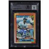 Image 1 : 1990 TOPPS FRANK THOMAS SIGNED #1 DRAFT PICK TRADING CARD - BECKETT GRADE 10