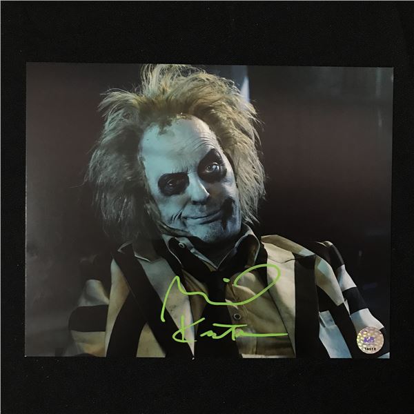 Michael Keaton SIGNED BEETLEJUICE 8X10 - KB COA