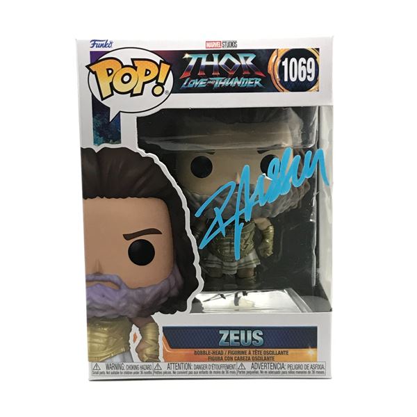 RUSSEL CROWE SIGNED ZEUS FUNKO POP - KB COA