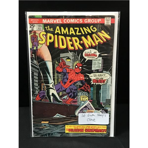 THE AMAZING SPIDERMAN #144 1ST GWEN STACY CLONE - MARVEL COMICS