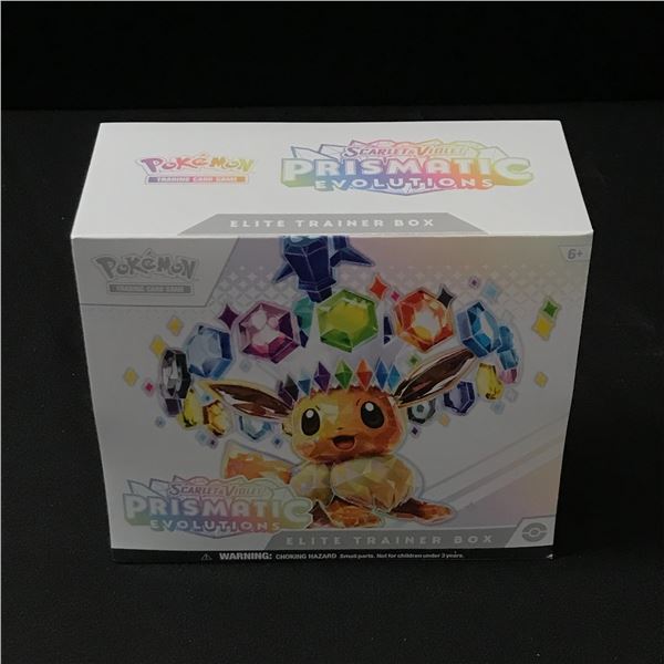 SEALED POKEMON TCG SCARLET  VIOLET PRISMATIC EVOLUTION TRADING CARD BOX