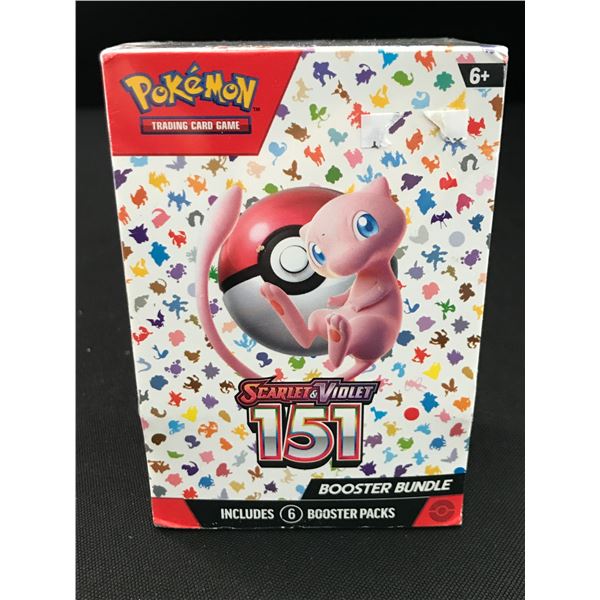 POKEMON TCG SCARLET & VIOLET 151 SEALED BOOSTER BUNDLE
