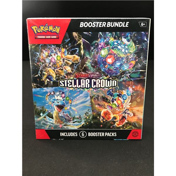 POKEMON TCG SCARLET & VIOLET STELLAR CROWN SEALED BOOSTER BUNDLE