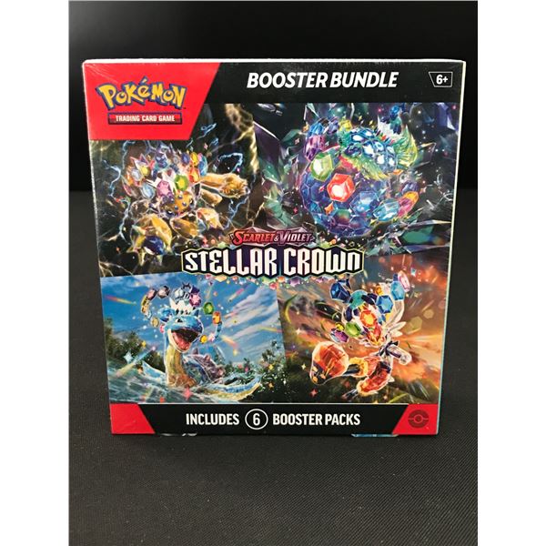 POKEMON TCG SCARLET & VIOLET STELLAR CROWN SEALED BOOSTER BUNDLE