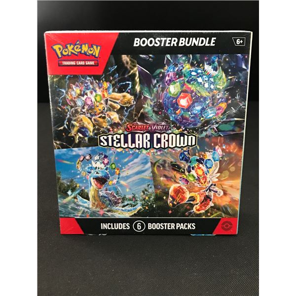 POKEMON TCG SCARLET & VIOLET STELLAR CROWN SEALED BOOSTER BUNDLE