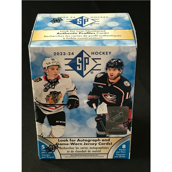 2023-24 UPPER DECK SP HOCKEY SEALED TRADING CARDS BOX