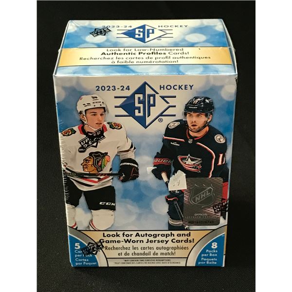 2023-24 UPPER DECK SP HOCKEY SEALED TRADING CARDS BOX