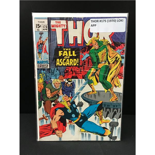 THE MIGHTY THOR #175 (1970) LOKI APP - MARVEL COMICS
