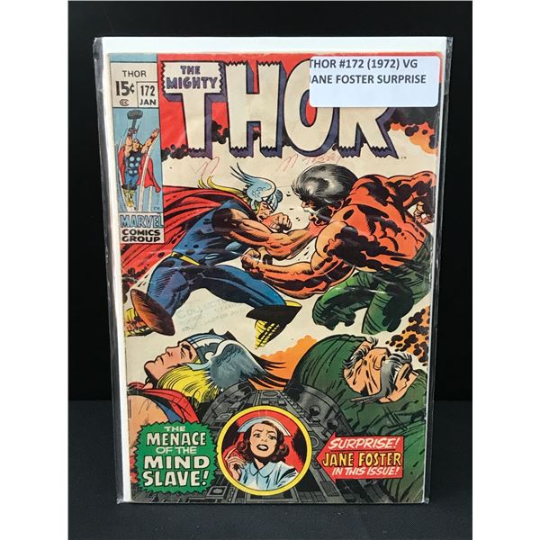 THE MIGHTY THOR #172 (1972) - MARVEL COMICS