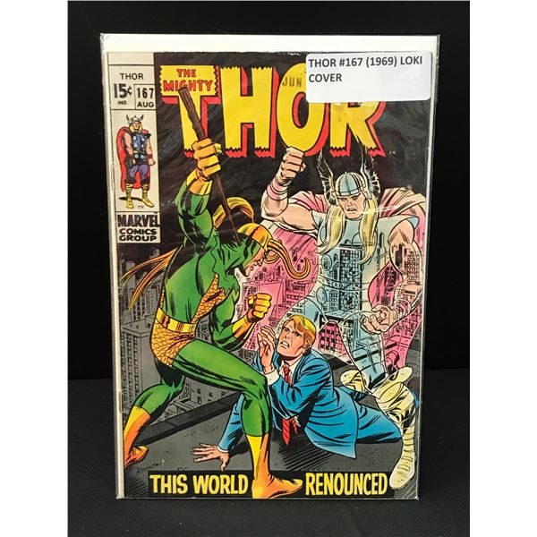 THE MIGHTY THOR #167 (1969 - MARVEL COMICS